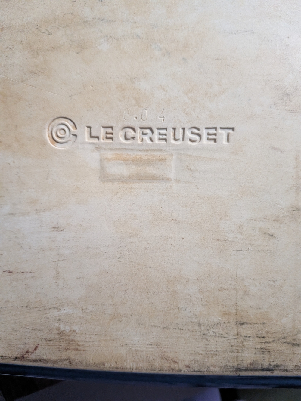 Le Creuset Beige Wall Plaque - Neutral Home Wall Decor
